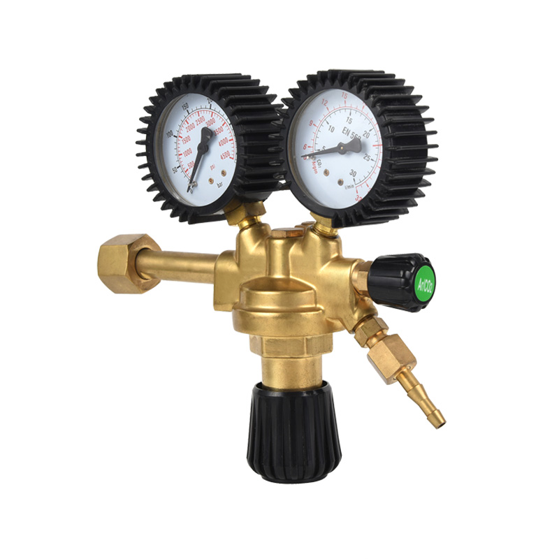 Carbon Dioxide CO2 Brass Regulator Italian Standard (Xiaogalao)