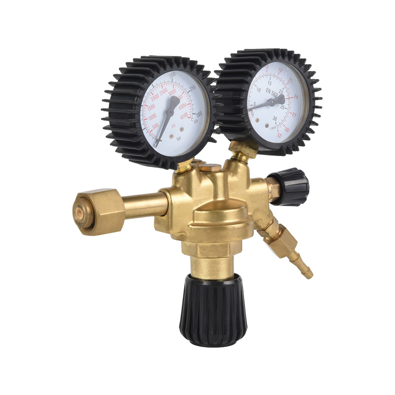 Carbon Dioxide CO2 Brass Regulator Italian Standard (Xiaogalao)