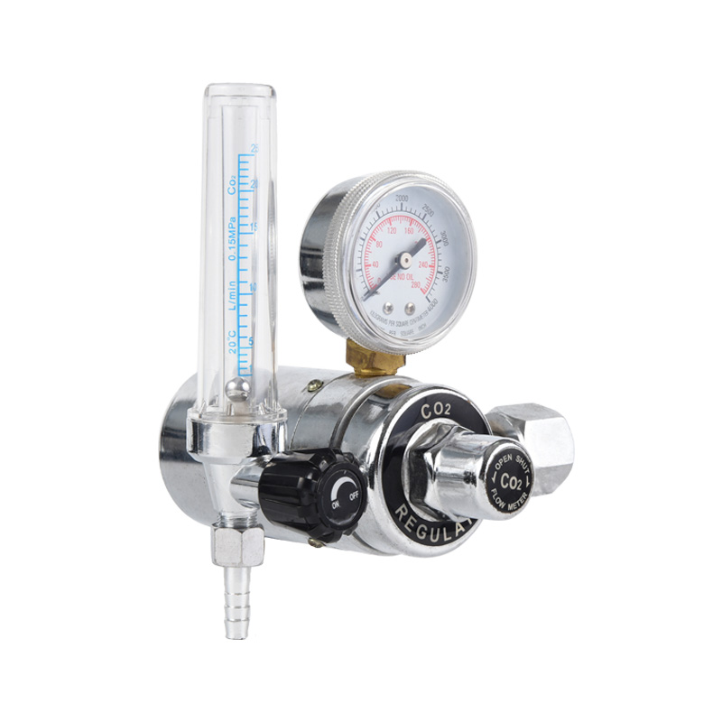 Calefacta Type Carbon Dioxide CO2 Regulator Full aes Gas Regulator cum Novifacta Pressura