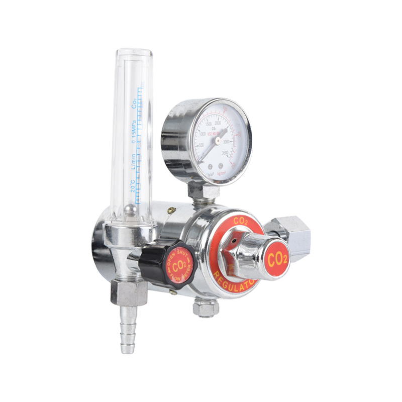 Calefacta Type Carbon Dioxide CO2 Regulator Full aes Gas Regulator cum Novifacta Pressura