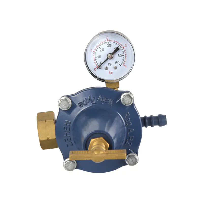 Cadmiae Corpus Propane Regulator Varius Standard Exemplar in Inlet Connection