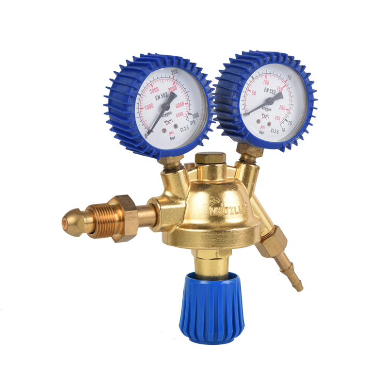 Gallica et Italica Type Oxygen Regulator Corpus aes cum Protecting Cover