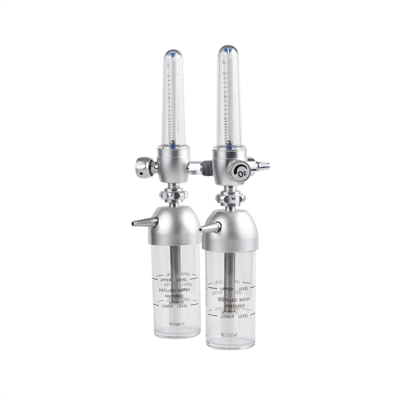 Duplex Connexum Oxygen Regulator Wall-Type Hospitalis Usus DY-Q04-4 Series cum Duo Level decursibus